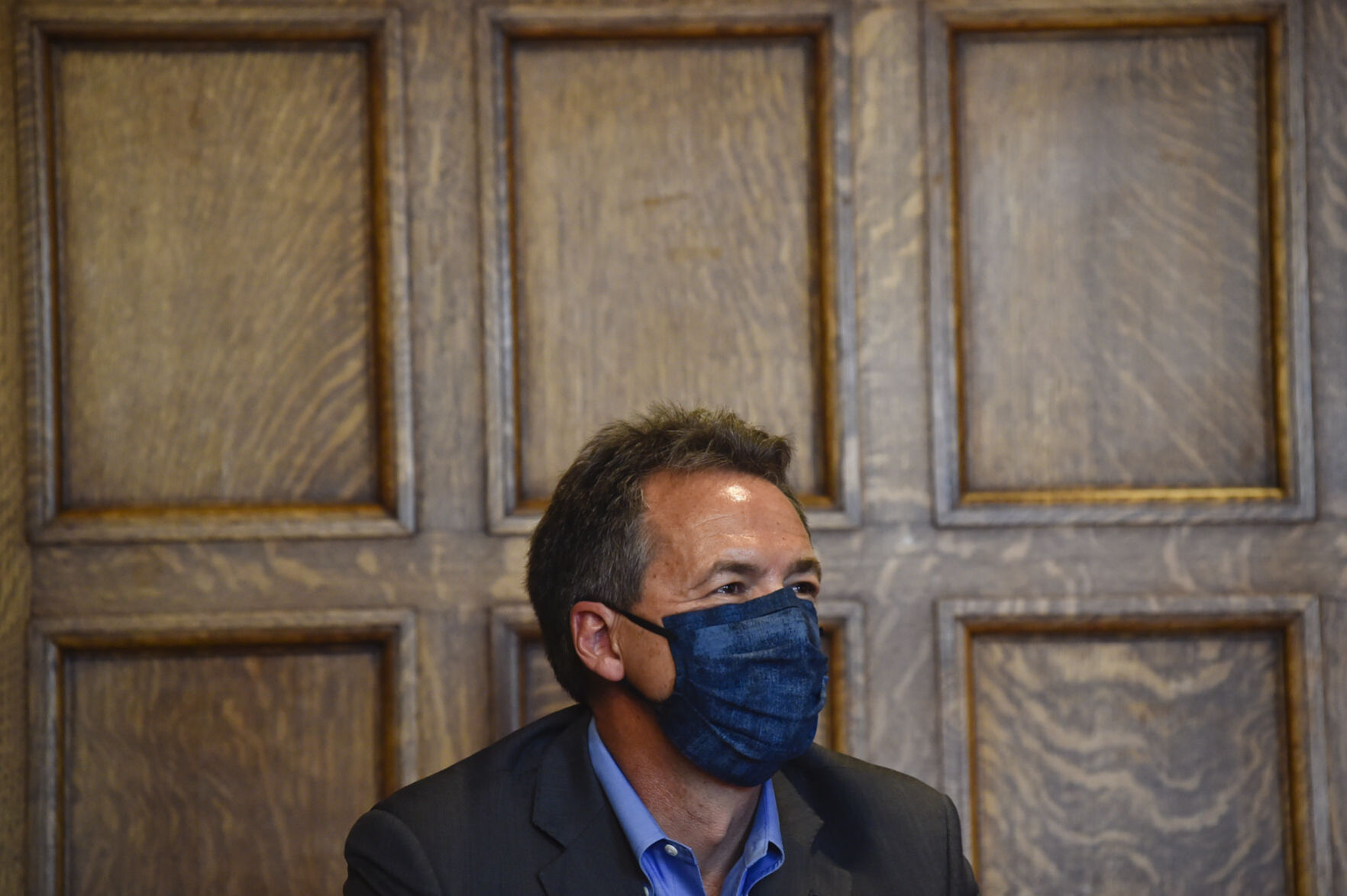 Gov. Steve Bullock gives an update on the state's response to the Covid-19